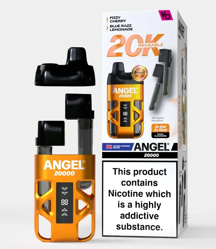 Golden Edition Angel 20000 Rechargeable Disposable Pod Kit